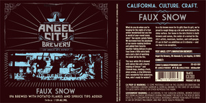 Angel City Faux Snow