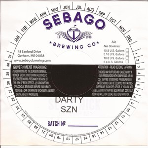 Sebago Brewing Company Darty Szn