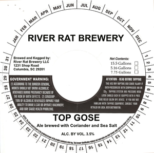 River Rat Brewery Top Gose