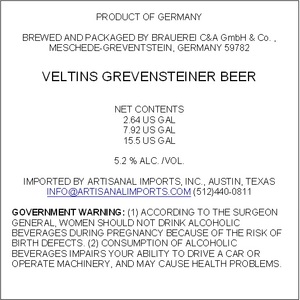 Veltins Grevensteiner June 2017