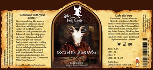 Abbey Of The Holy Goats, Brewery Goats Of The First Order