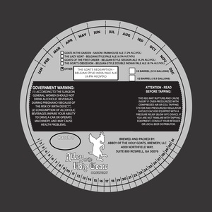 Abbey Of The Holy Goats, Brewery The Goat's Redemption June 2017