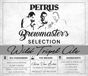 Petrus Brewmaster's Wild Tripel Ale 