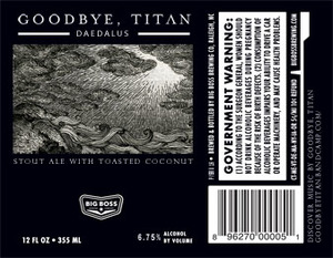 Big Boss Brewing Co Daedalus July 2017