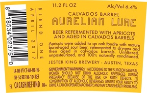 Jester King Calvados Barrel Aurelian Lure