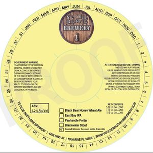 Ye Olde Brothers Brewery Sound Mosaic Session India Pale Ale June 2017