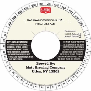 Saranac Future Funk IPA