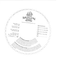 Mispillion River Brewing Yard Bird Lager