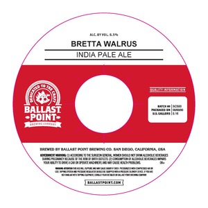 Ballast Point Bretta Walrus