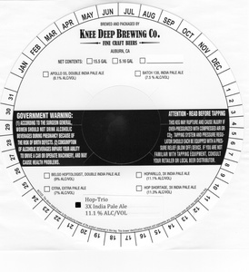 Knee Deep Brewing Company Hop Trio