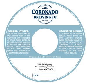 Coronado Brewing Co. Old Scallywag