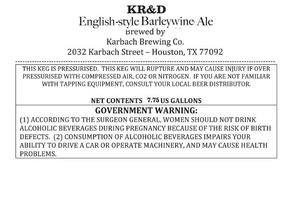 Karbach Brewing Co. Kr&d July 2017