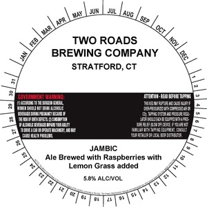 Two Roads Brewing Company Jambic June 2017