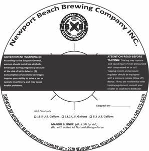 Newport Beach Brewing Company June 2017