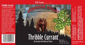 Anderson Valley Brewing Company Thribble Currant