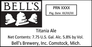 Bell's Titania Ale July 2017
