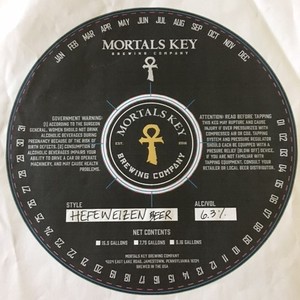 Mortals Key Brewing Company Mortals Key Hefeweizen