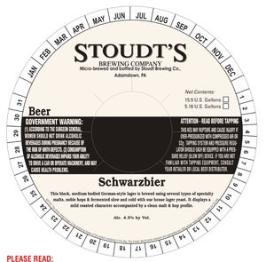 Stoudts Schwarzbier July 2017