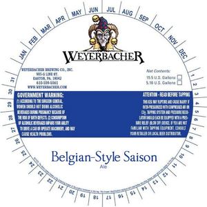 Weyerbacher Belgian-style Saison