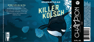 Killer Kolsch July 2017