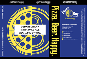 Pizza Boy Brewing Co. Demon Drank July 2017