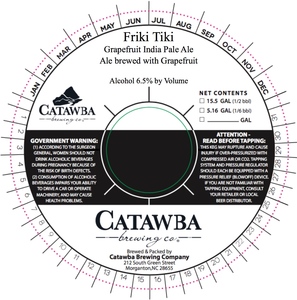 Catawba Brewing Co. Friki Tiki Grapefruit July 2017