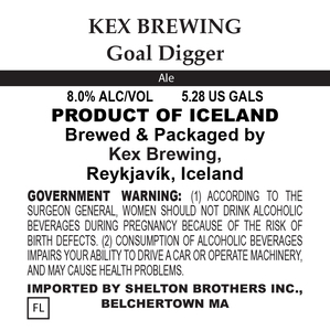 Kex Brewing Goal Digger
