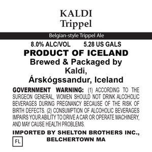 Kaldi Trippel