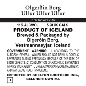 ÖlgerÐin Borg Ulfer Ulfer Ulfer