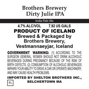 Brothers Brewery Dirty Julie