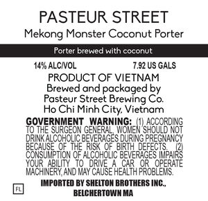 Pasteur Street Mekong Monster Coconut Porter