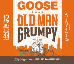Goose Island Beer Co. Goose Old Man Grumpy July 2017