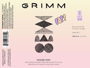 Grimm Power Pop! July 2017