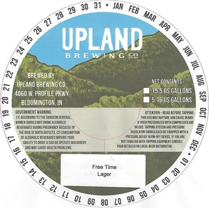 Upland Brewing Company Free Time