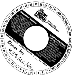 Lost Signal Brewing Blonde Ale