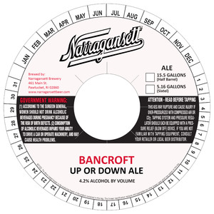 Bancroft Up Or Down Ale 