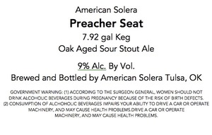American Solera Preacher