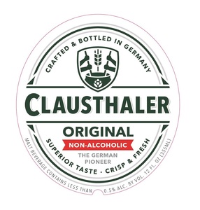 Clausthaler Original July 2017