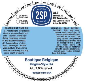 2sp Brewing Company Boutique Belgique