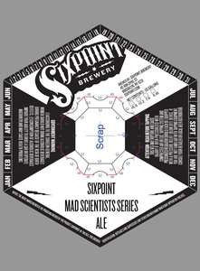 Mad Scientists Series Ale July 2017
