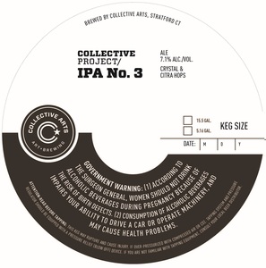 Collective Arts Collective Project IPA No. 3 July 2017