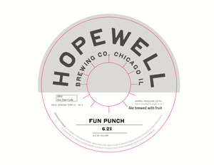 Hopewell Brewing Company Fun Punch July 2017
