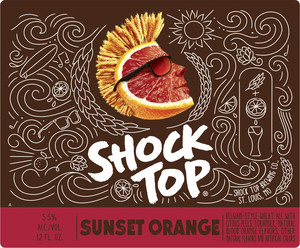 Shock Top Sunset Orange July 2017