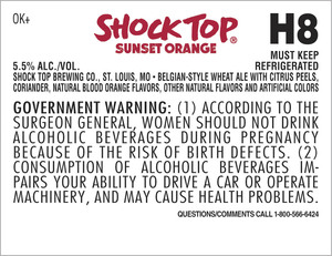 Shock Top Sunset Orange