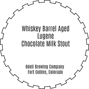Odell Brewing Company Whiskey Barrel Aged Lugene Chocolate