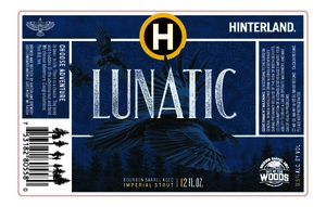 Lunatic Bourbon Barrel Aged Imperial Stout July 2017