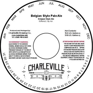 Charleville Belgian Style Pale Ale July 2017