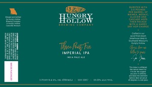 Hungry Hollow Brewing Company Three Point Five Imperial IPA