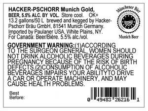 Hacker-pschorr Munich Gold