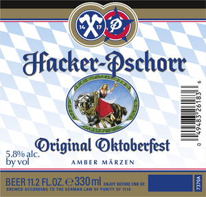 Hacker-pschorr Original Oktoberfest